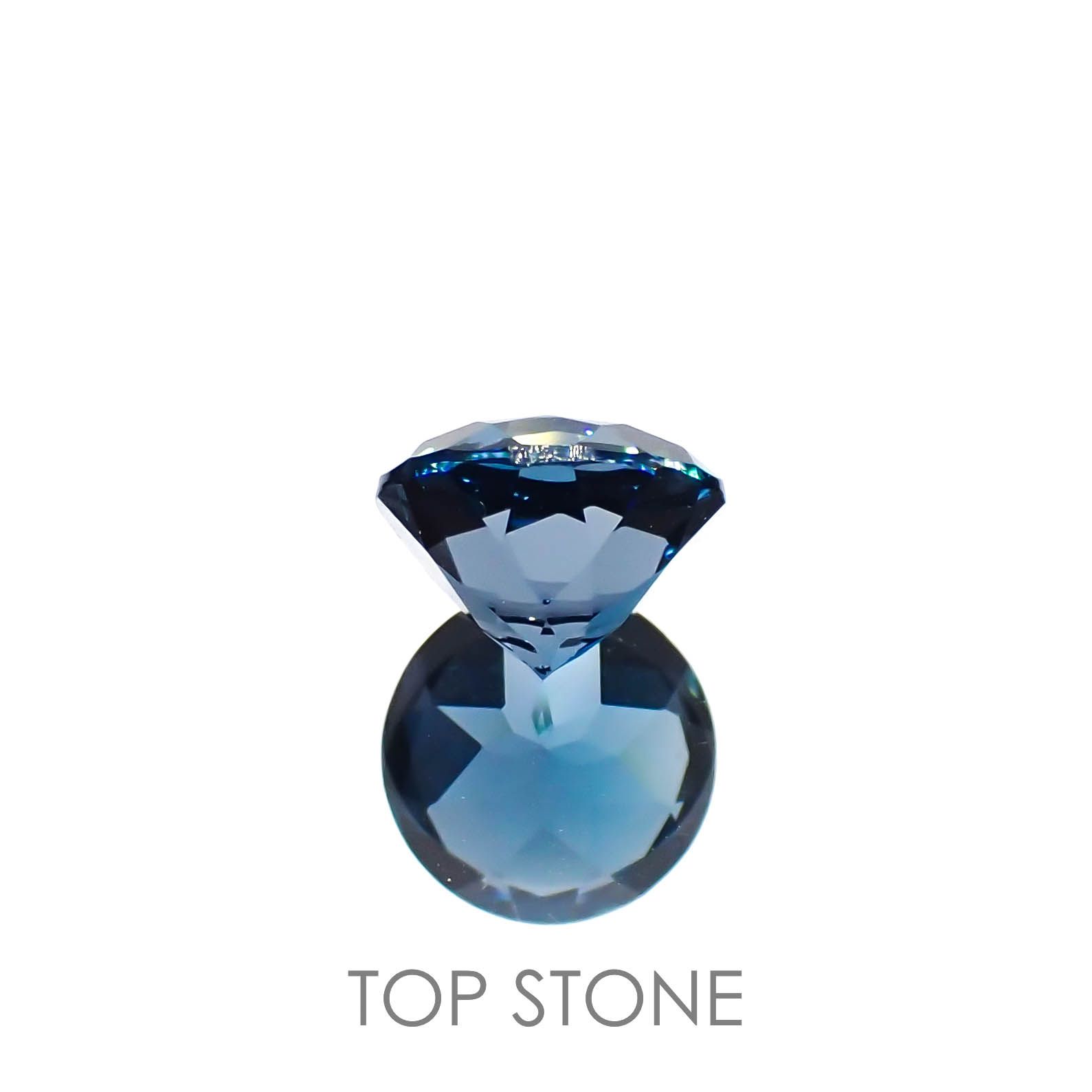 ロンドンブルートパーズ ブラジル産 1.68ct[221219297]7x7mm前後