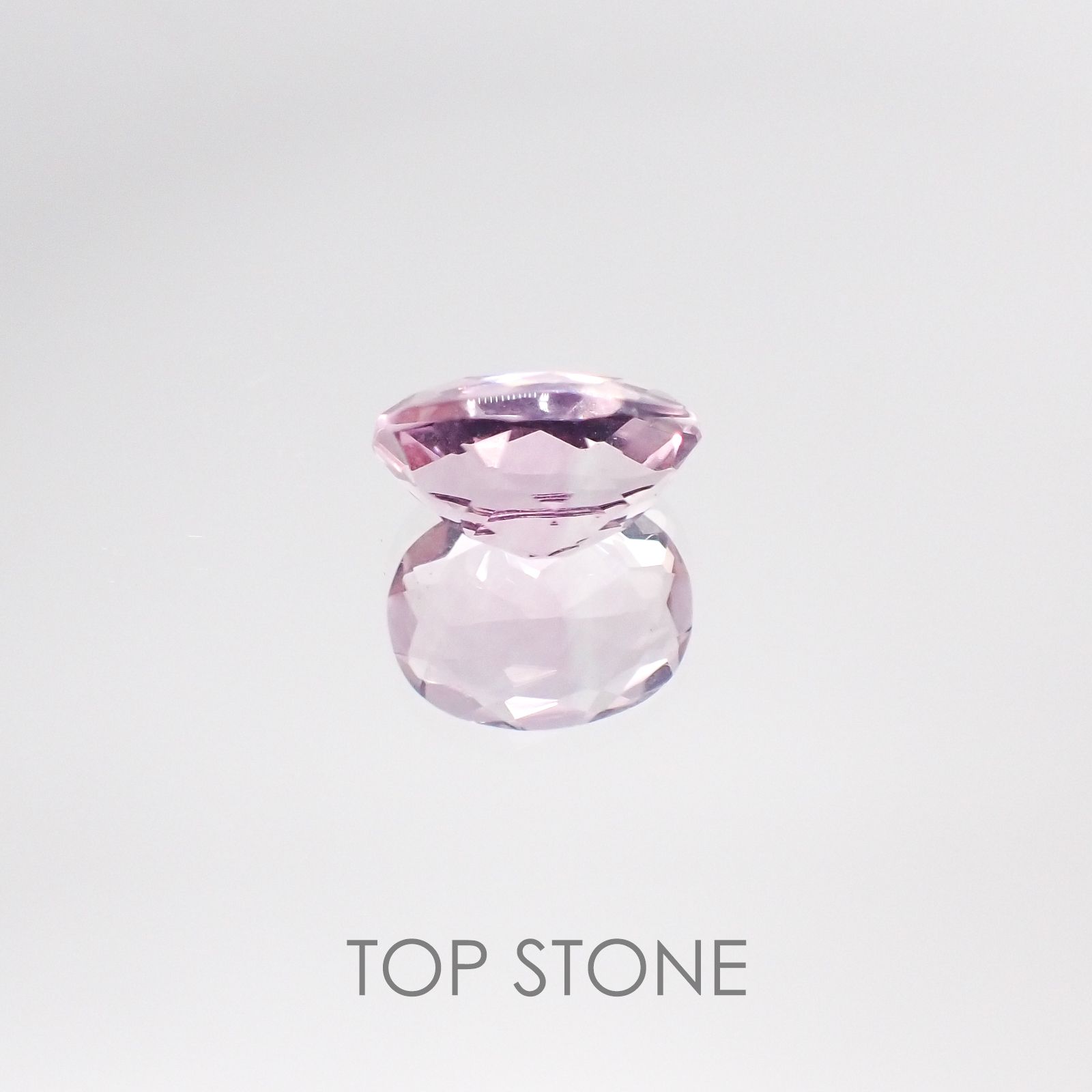 ピンクフローライト ブラジル産 ルース 1.5ct[20084746]8.1×6.2mm前後