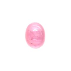 ペツォッタイトキャッツアイ(ラズベリル)(宝石名ペツォッタイト・キャッツアイ) マダガスカル産 0.394ct ソ付(彩珠)[210711981]4.7×3.7mm前後