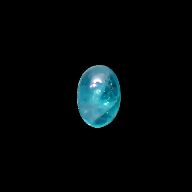 パライバトルマリン(宝石名トルマリン/別名パライバ・トルマリン) ブラジル産 0.30ct 識別済[210712031]4.9×3.3mm前後