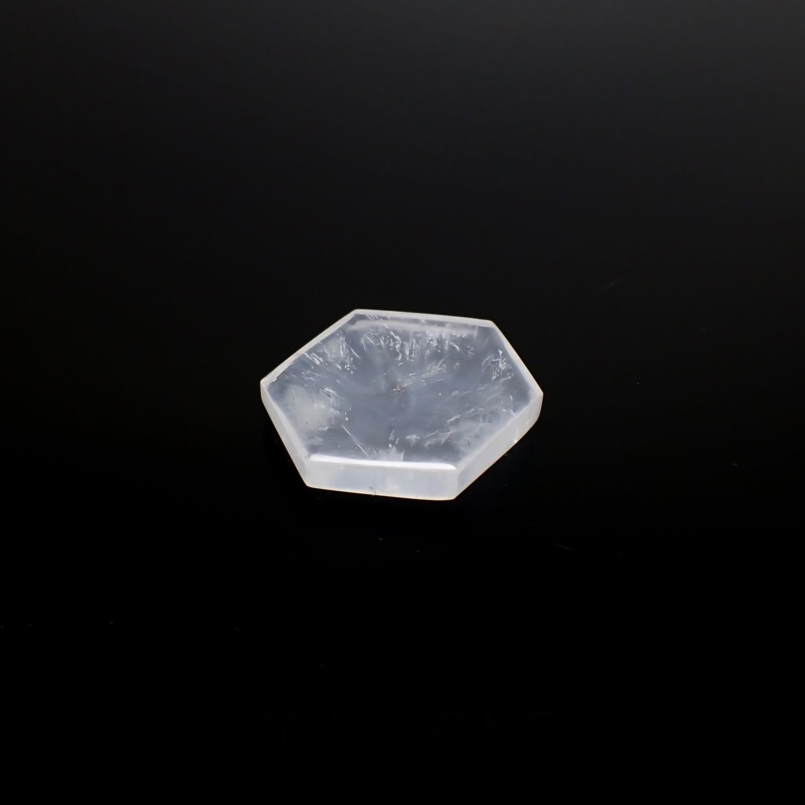 トラピッチェクォーツ 偏光板2枚付き コロンビア・ボヤカ産 39.07ct[230321100]27x24.1mm前後