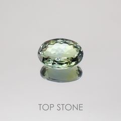 バイカラータンザナイト非加熱(宝石名バイカラー・ゾイサイト) タンザニア産 2.26ct 識別済[20052569]9.7×7.2mm前後