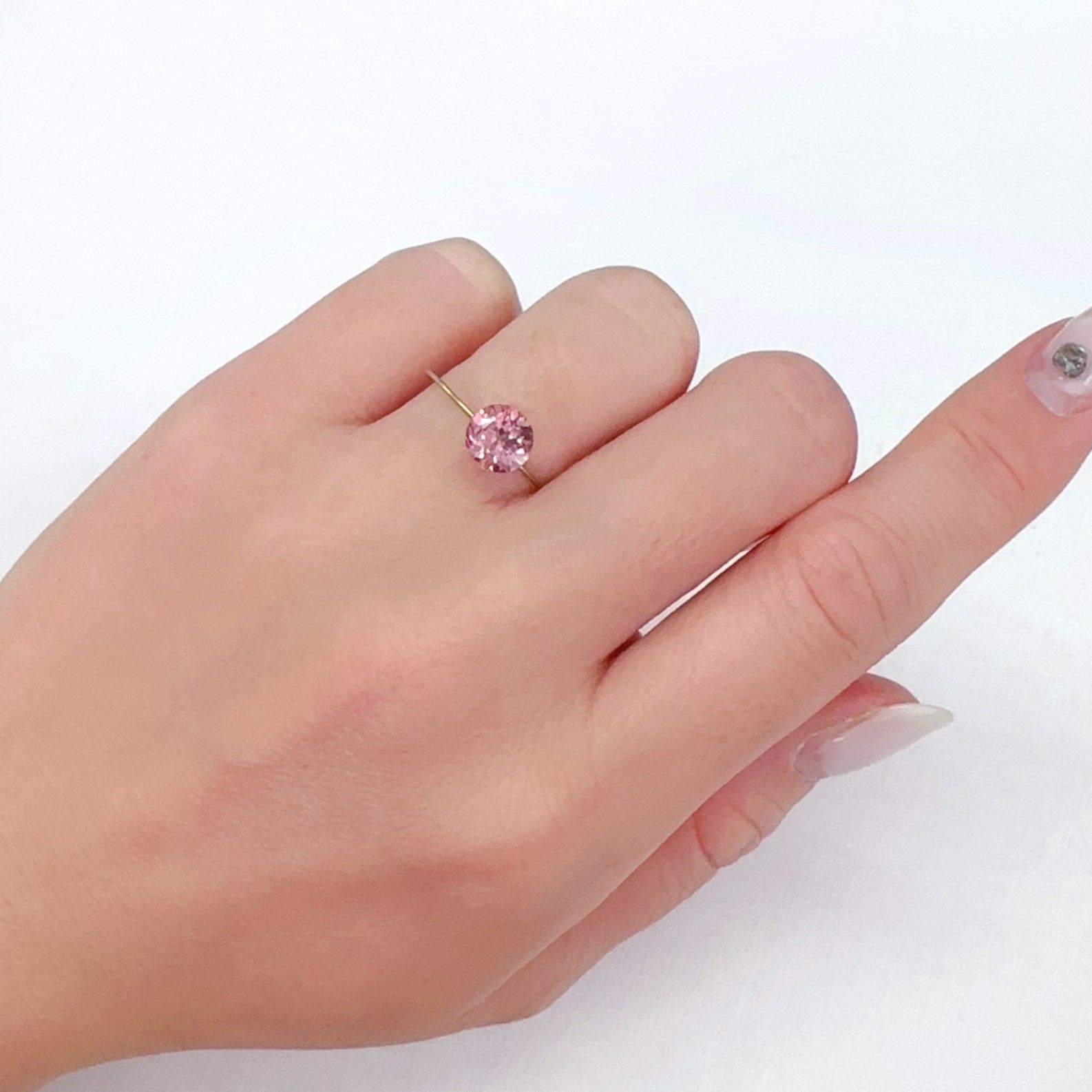 カラーシフトマラヤガーネット タンザニア産 1.54ct[231124347]7x6.8mm前後