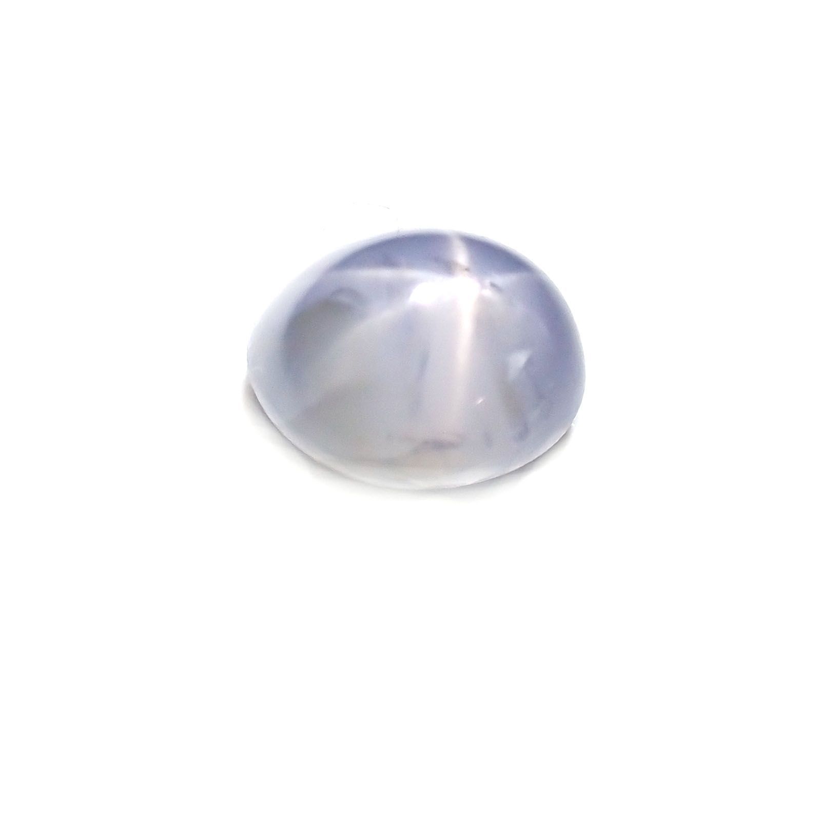 ブルースターサファイア(宝石名スター・サファイア)ビルマ産 1.96ct 識別済[231124080]7.3x6mm前後