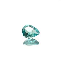 ブルーエメラルド(ブルーグリーンベリル) ザンビア産 0.22ct [250430290]4.8x3.7mm前後