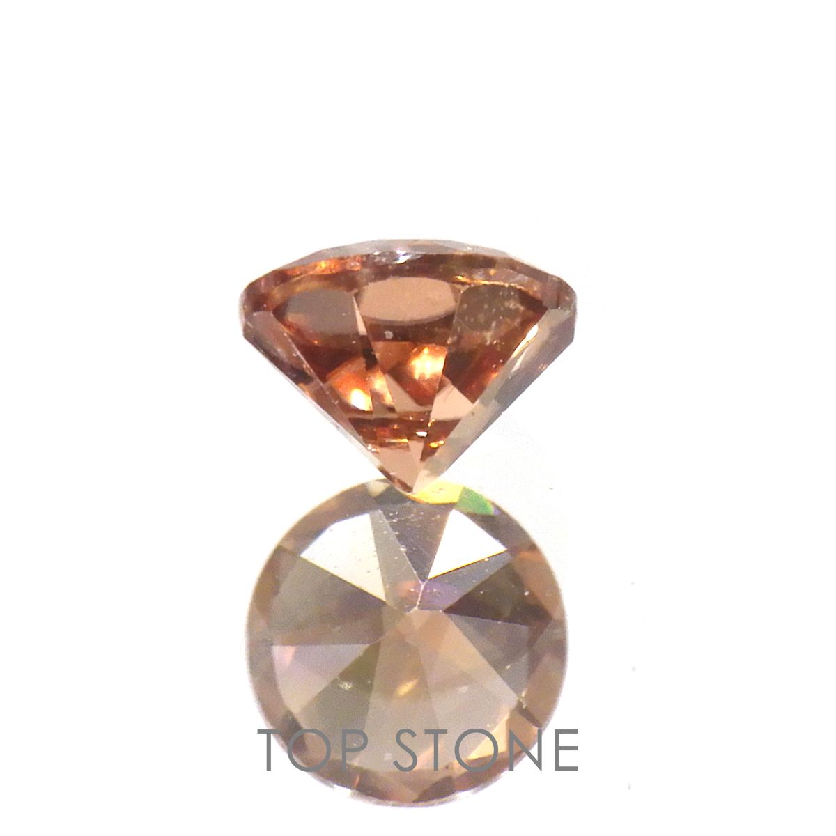 ライトピンクジルコン(宝石名ジルコン)スリランカ/カンボジア産 0.41ct 識別済[220716988]4.1x4mm前後
