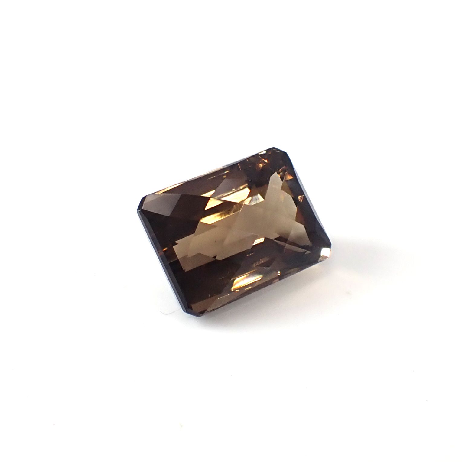 スモーキークォーツ ブラジル産 18.41ct / 18x12.9mm前後 [251031249]
