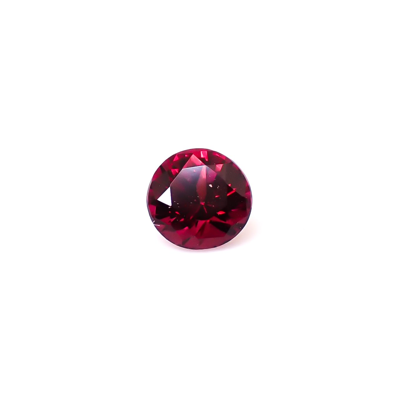 レッドスピネル タンザニア産 0.32ct / 4.1x4.2mm前後 [260732563]