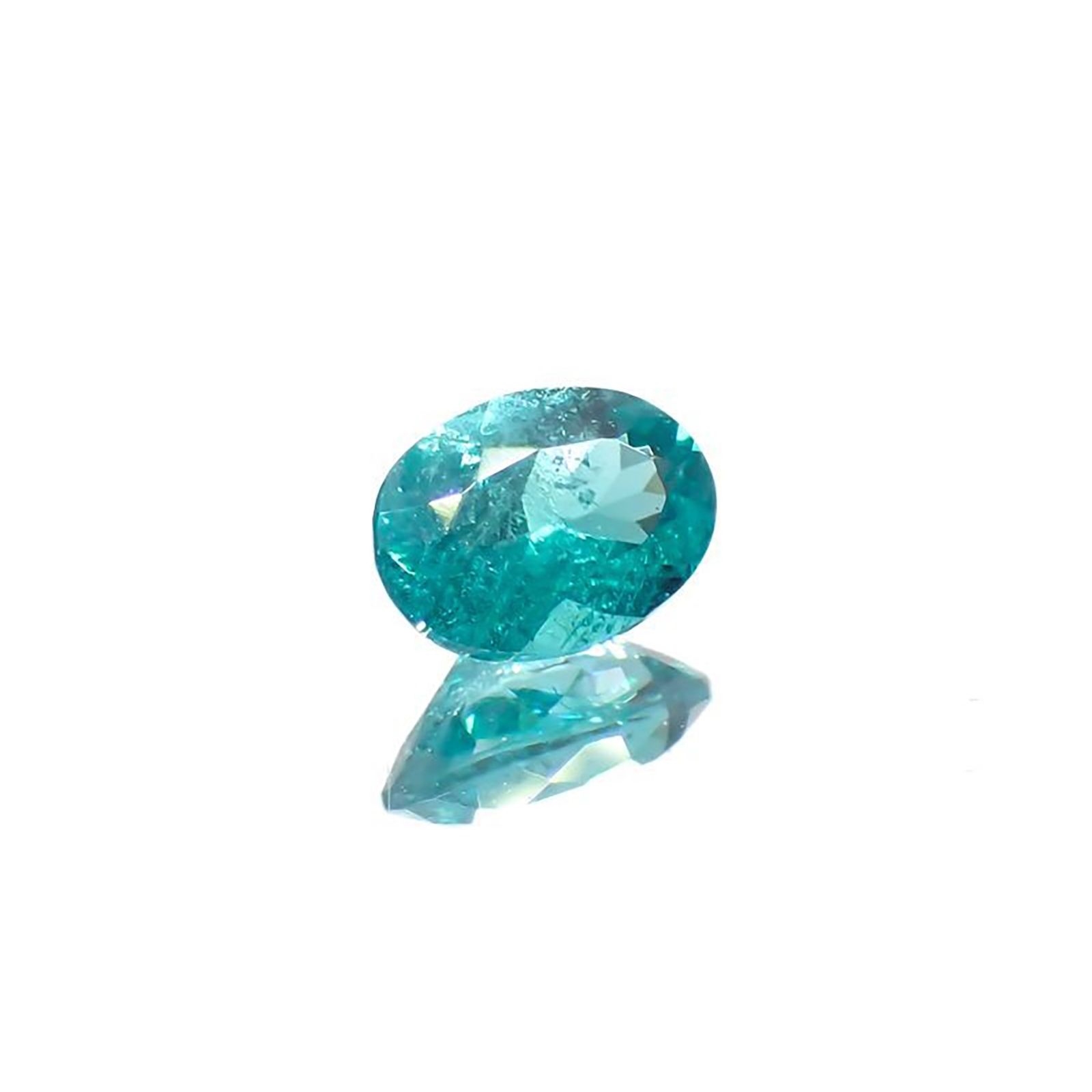 パライバトルマリン ブラジル産 0.19ct / 4.4x3.1mm前後 [221018790]