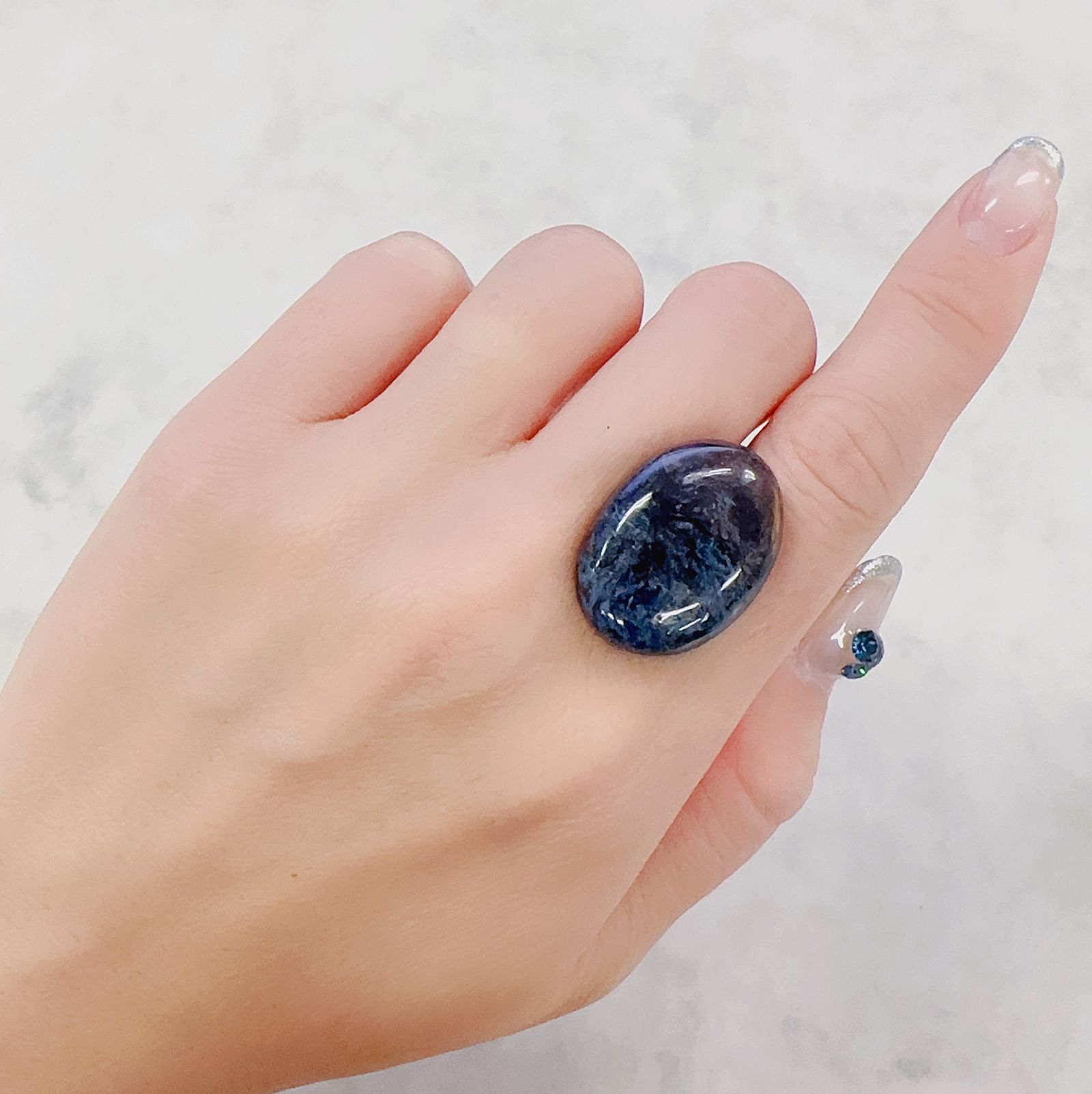 ピーターサイト 南アフリカ産 27.23ct[230722620]25x18.2mm前後