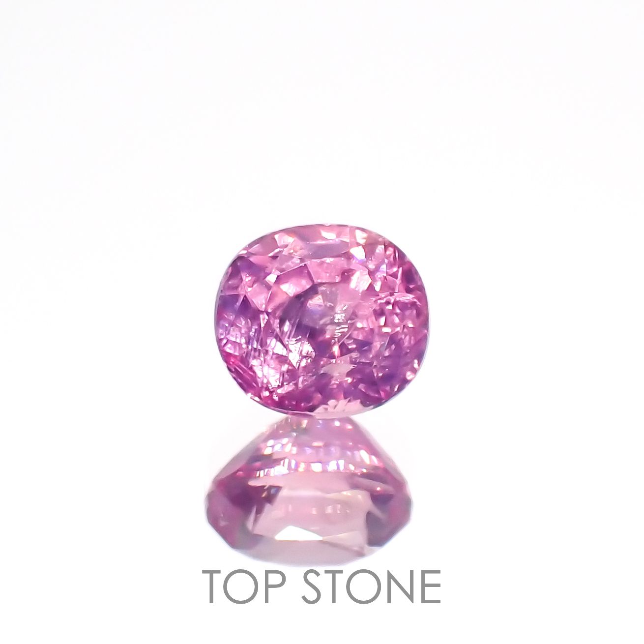 シルキーピンクサファイア 非加熱 ベトナム産 0.36ct[221219453]3.9x3.5mm前後 | TOP STONE(トップストーン)