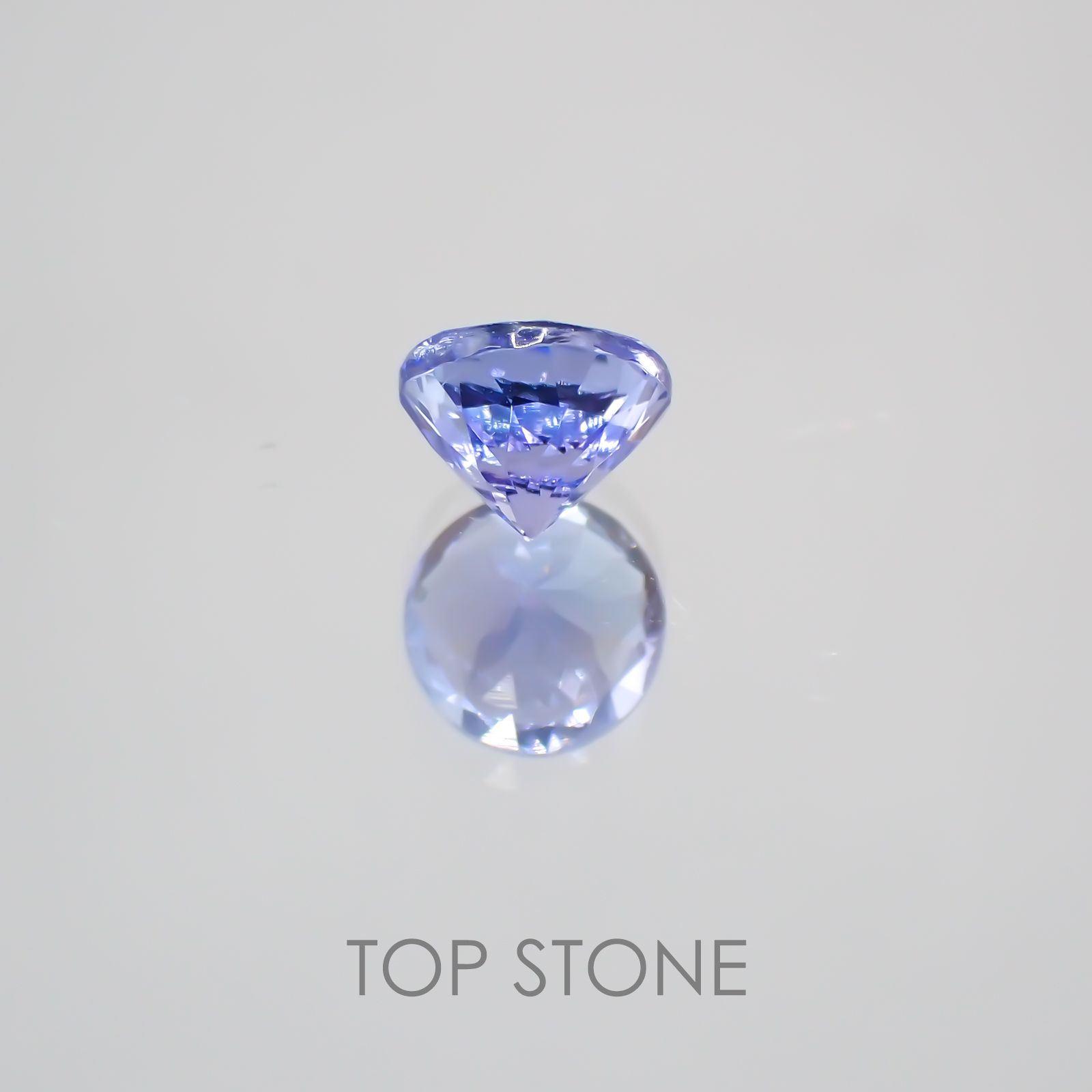 タンザナイト(ゾイサイト) タンザニア産 ルース 0.65ct[210210058]5.2×5.1mm前後