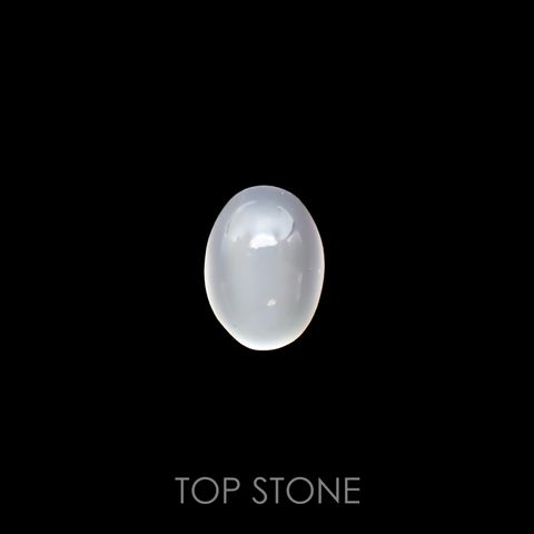 ムーンストーンキャッツアイ(宝石名ムーンストーン・キャッツアイ)インド産 1.38ct 識別済[220515793]8x5.7mm前後