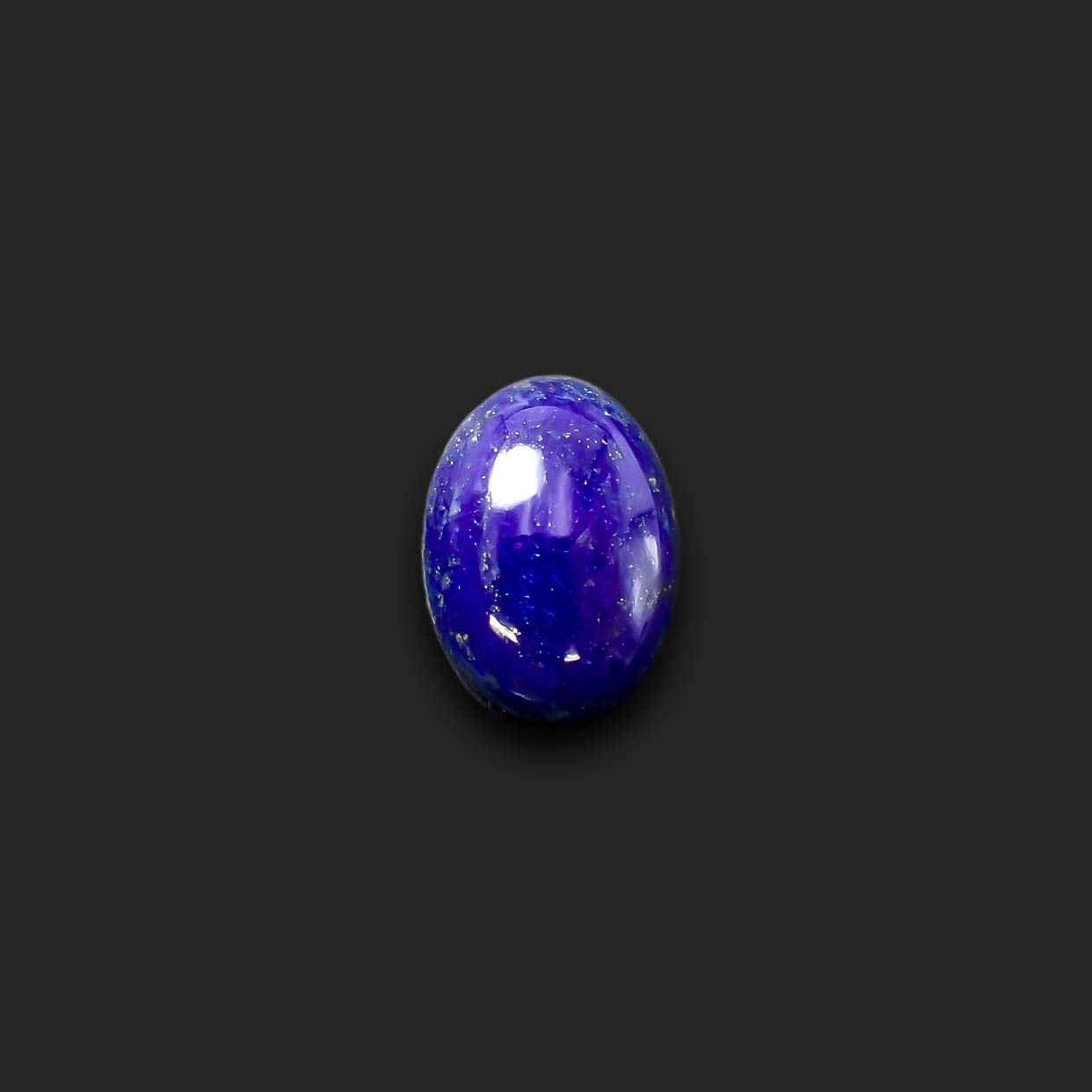 ラピスラズリ アフガニスタン産 10.35ct [231224481]17.9x13.1mm前後