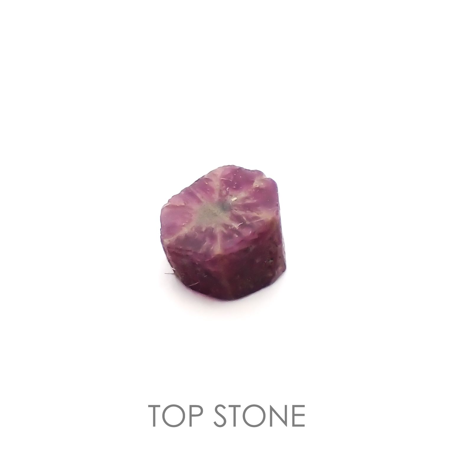 トラピッチェルビー 原石スライス 宝石名トラピッチェ ルビー ビルマ産 0 30ct 識別済 3 4x3 1mm前後 Top Stone トップストーン