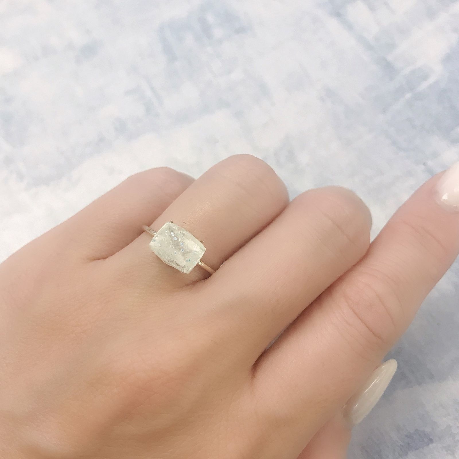 パライバクォーツ ブラジル産 2.22ct[220616617]9.5x6.9mm前後