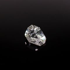 ハーキマーダイヤモンド 原石 アメリカ・ニューヨーク州産 13.56ct / 17.5x13.8mm前後 [260231776]