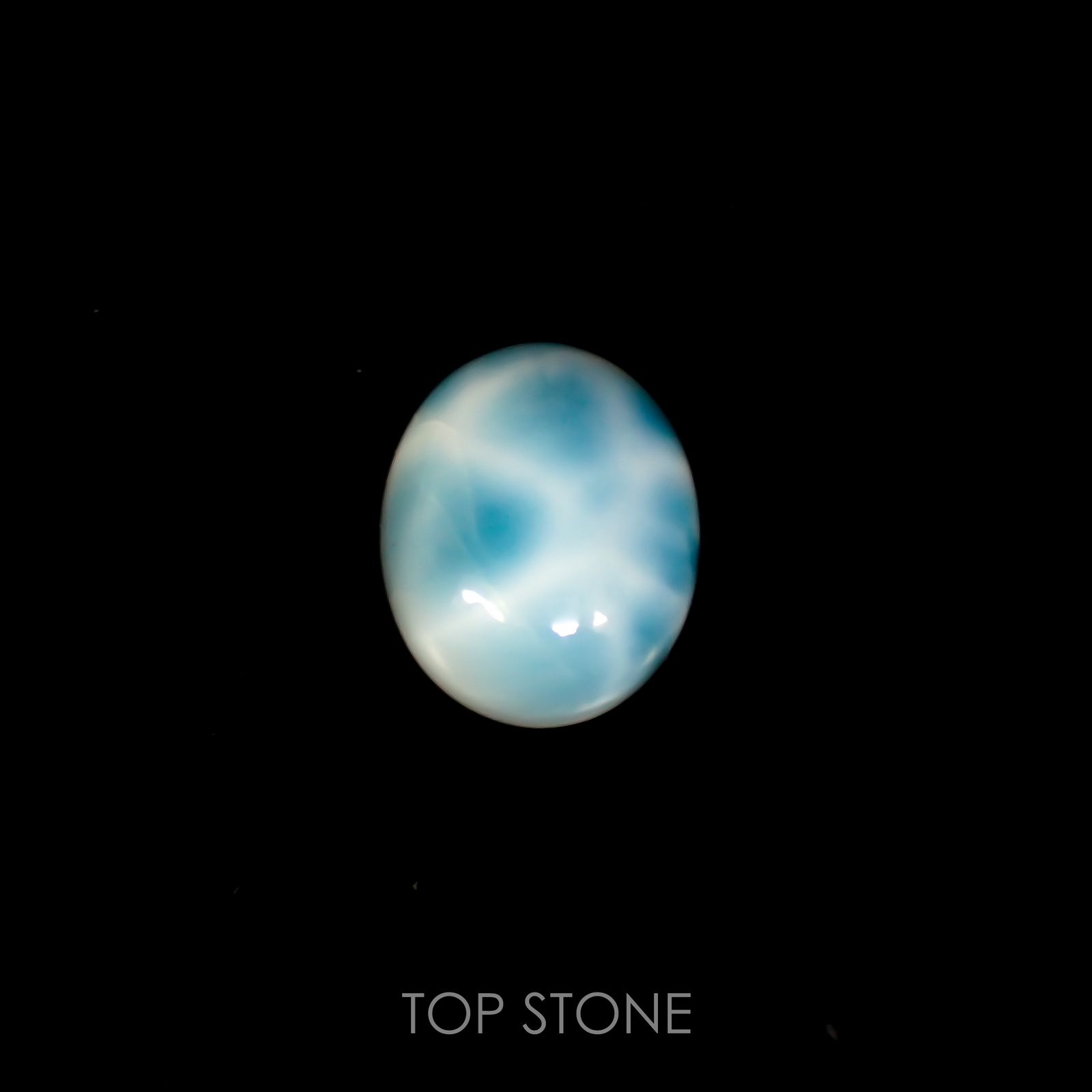 ラリマー(宝石名ブルー・ペクトライト) ドミニカ共和国産 5.65ct 識別済[211013273]11.9×10mm前後