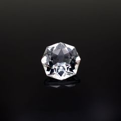 ◇オクタゴンカット◇ホワイトトパーズ ブラジル産 2.54ct[221018499]8.1x8mm前後