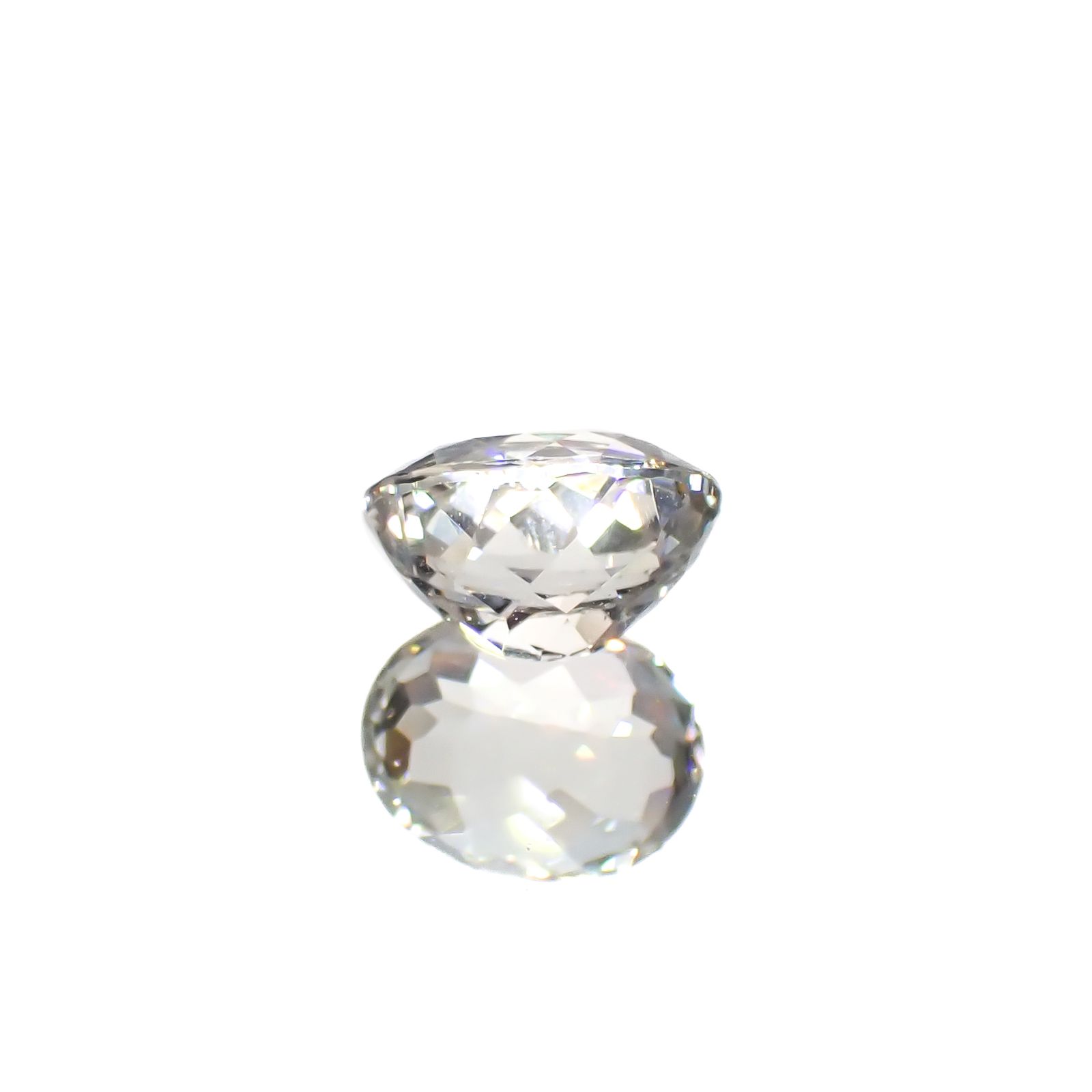 シルバーアパタイト フルオレッセンス アフリカ産 1.40ct[240928963]7.5x5.9mm前後