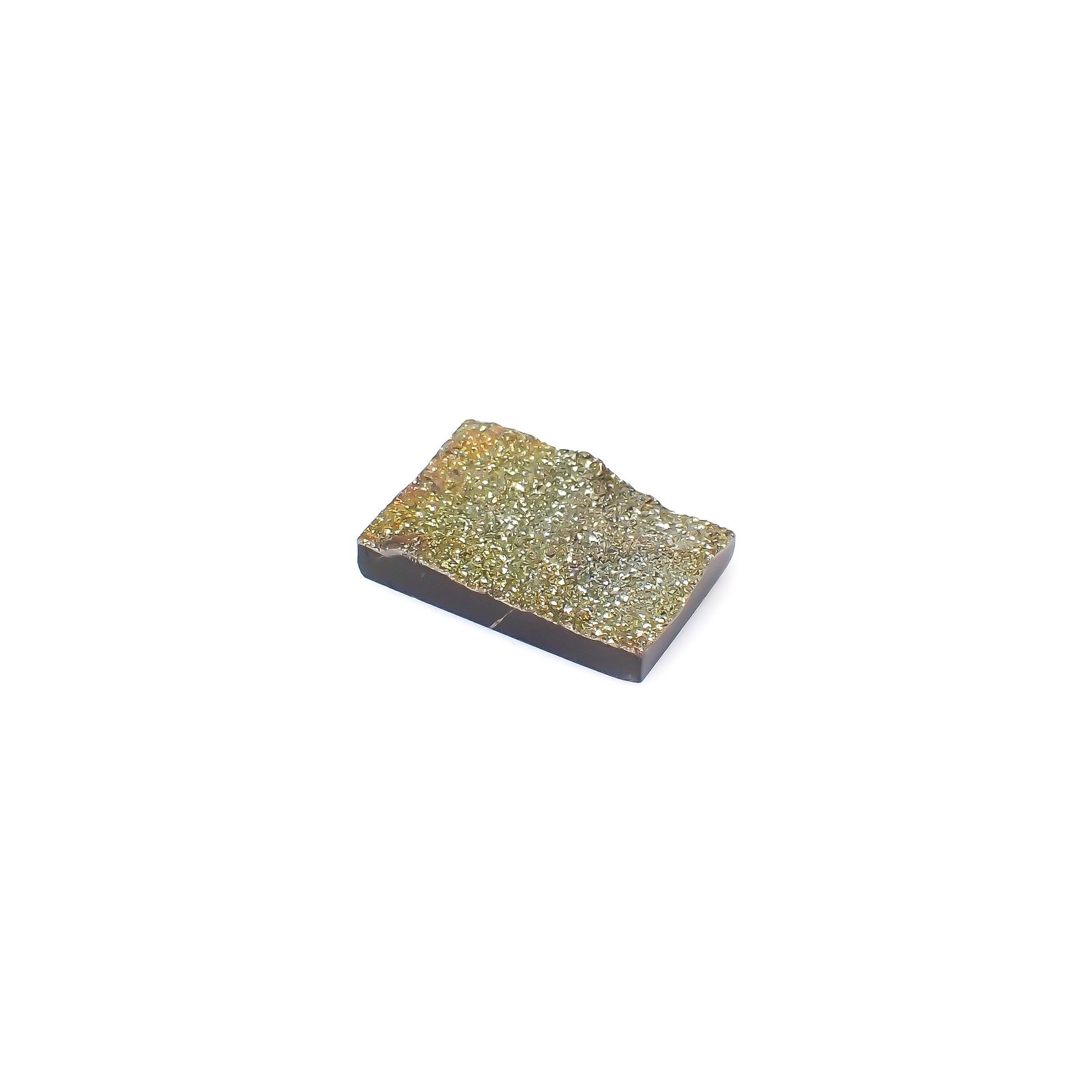 レインボーパイライト 原石 ロシア産 9.58ct[240527465]19.1x13.3mm前後
