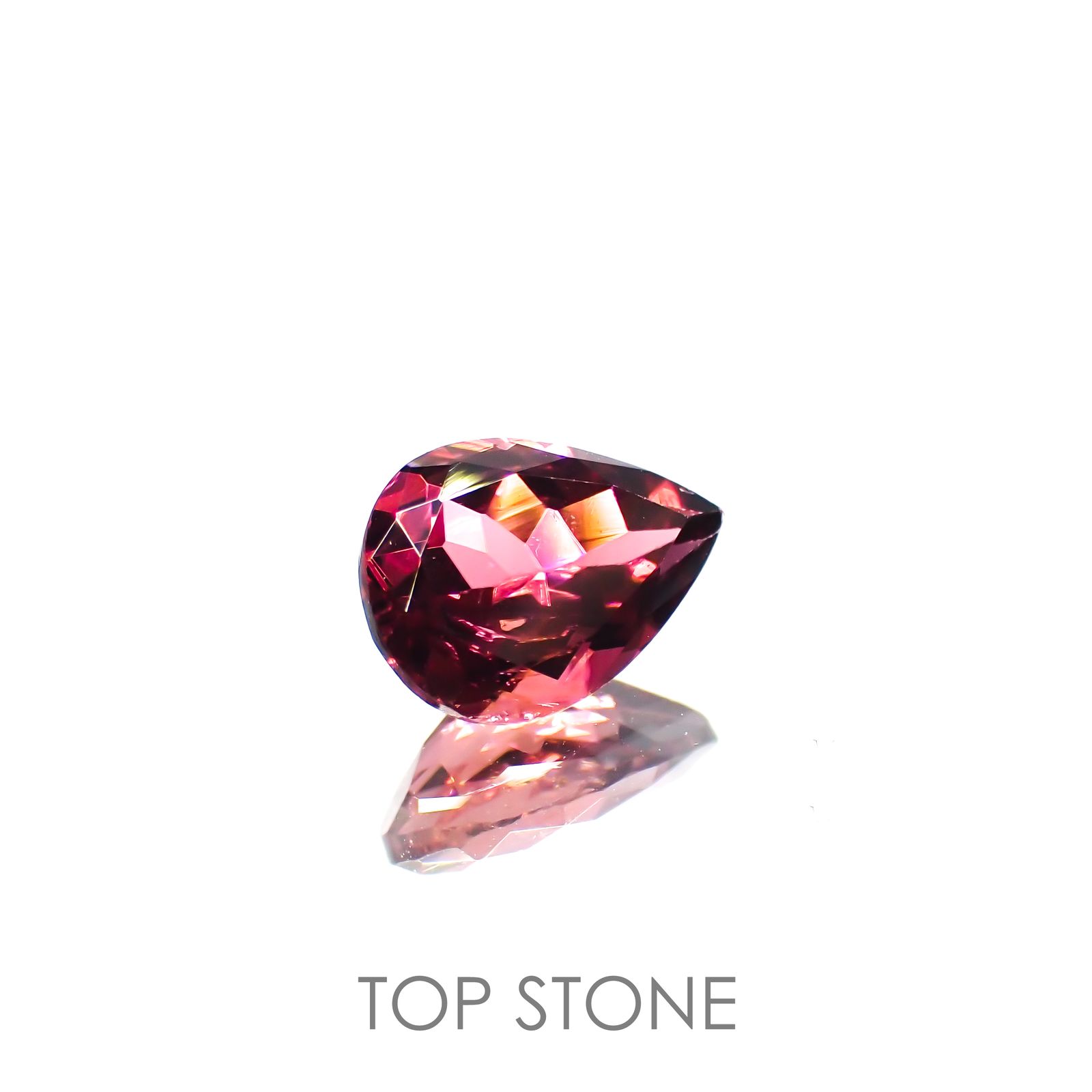 パープルトルマリン(宝石名パープル・トルマリン) ブラジル産 0.99ct 識別済[211013577]7.9×5.9mm前後