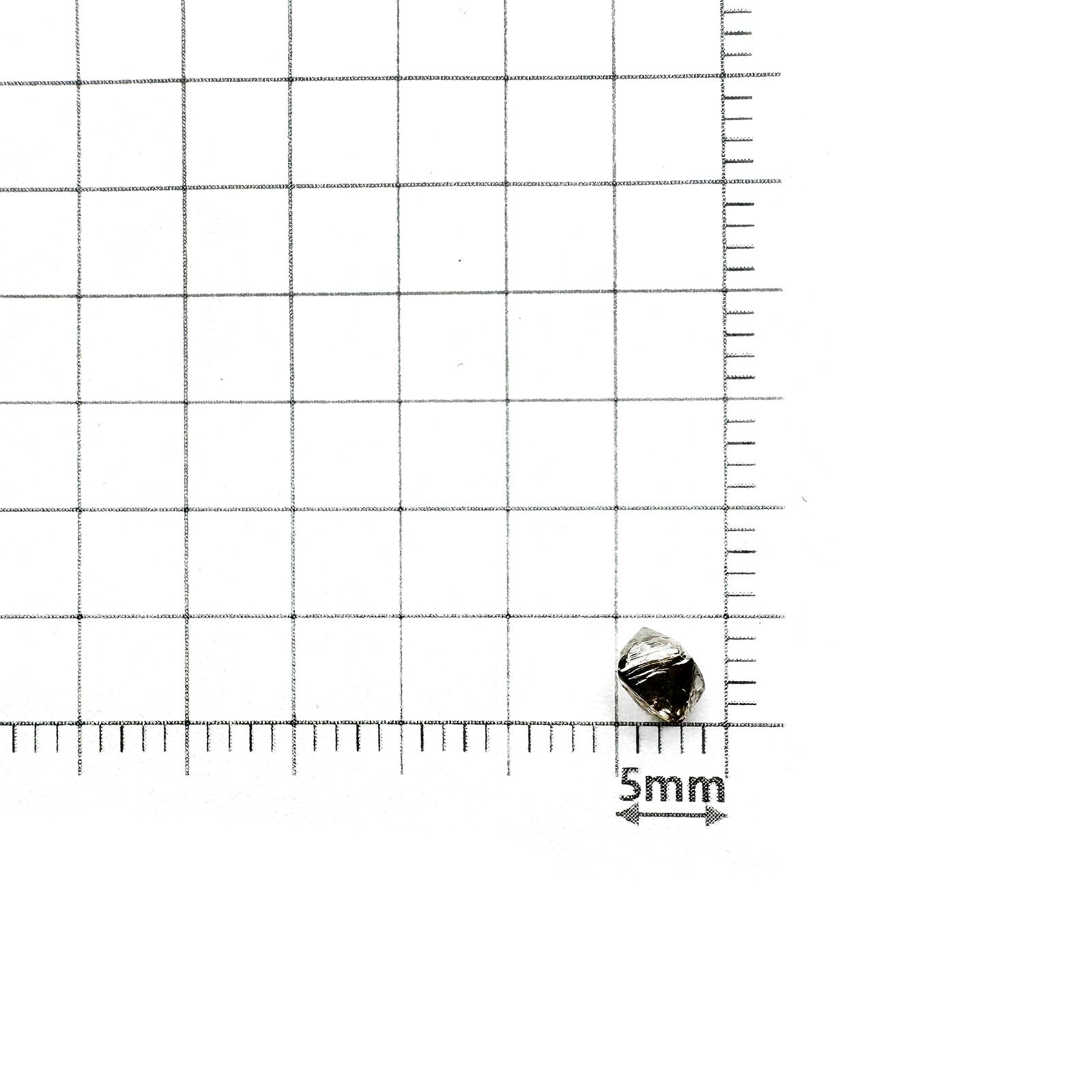 ソーヤブルダイヤモンド 原石 0.42ct[240326558]4.5x3.5mm前後