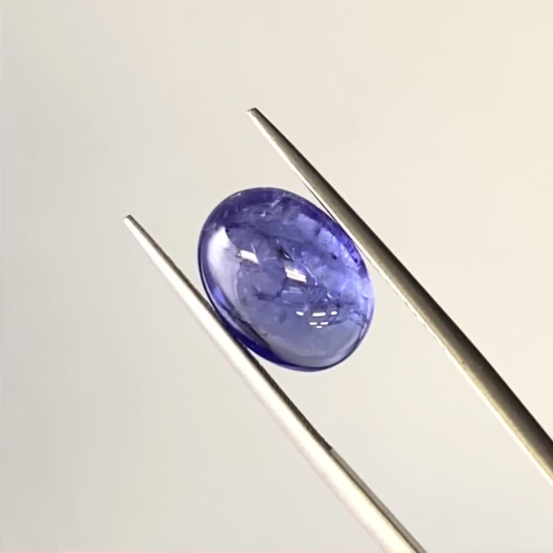 タンザナイト(宝石名タンザナイト)タンザニア産 5.49ct 識別済