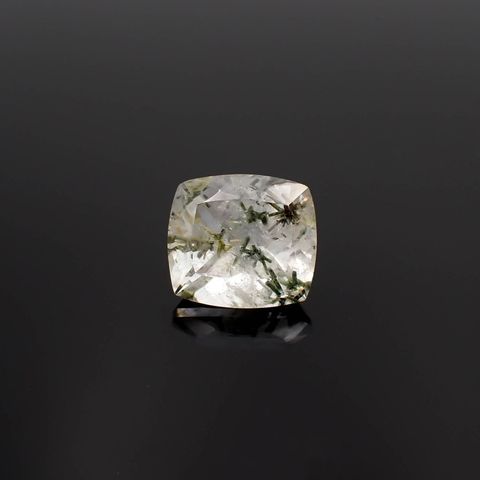 ヘデンベルジャイトインクォーツ インドネシア産 4.51ct [230120047]10.9x9.8mm前後