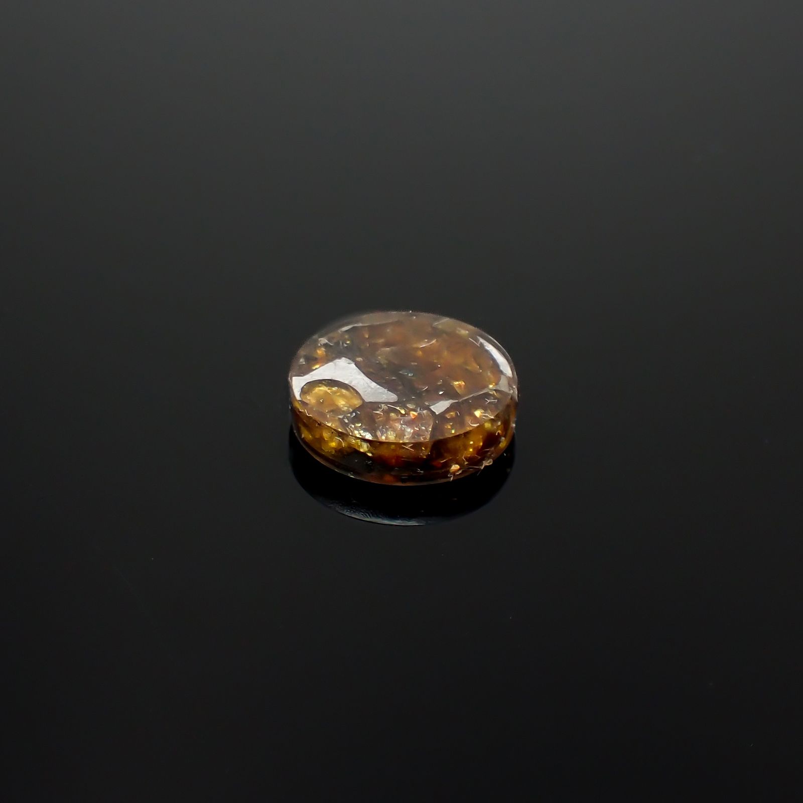 パラサイト隕石Sericho トリプレット 発見地:ケニア 4.77ct[240527646]12.1x12.1mm前後