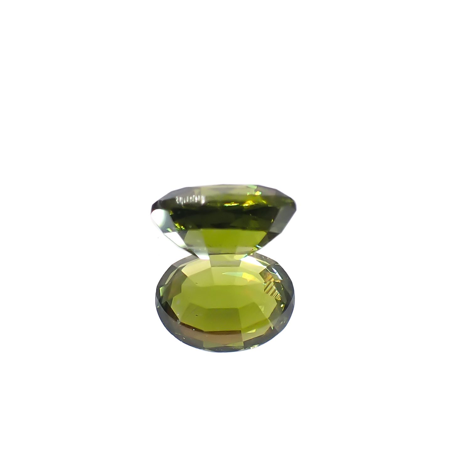グリーンジルコン スリランカ/カンボジア産 1.03ct[240929087]6.7x5.1mm前後