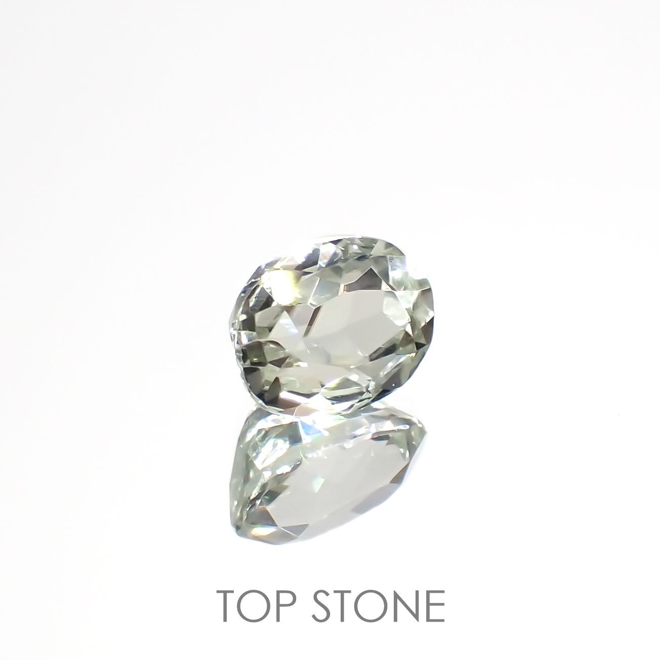 シリマナイト(宝石名シリマナイト)インド産 1.82ct 識別済[221018463]8x6.2mm前後