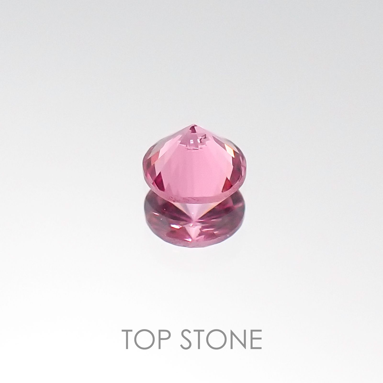 ホットピンクスピネル タンザニア産 ルース 0.16ct[20106030]3.4×3.3mm前後