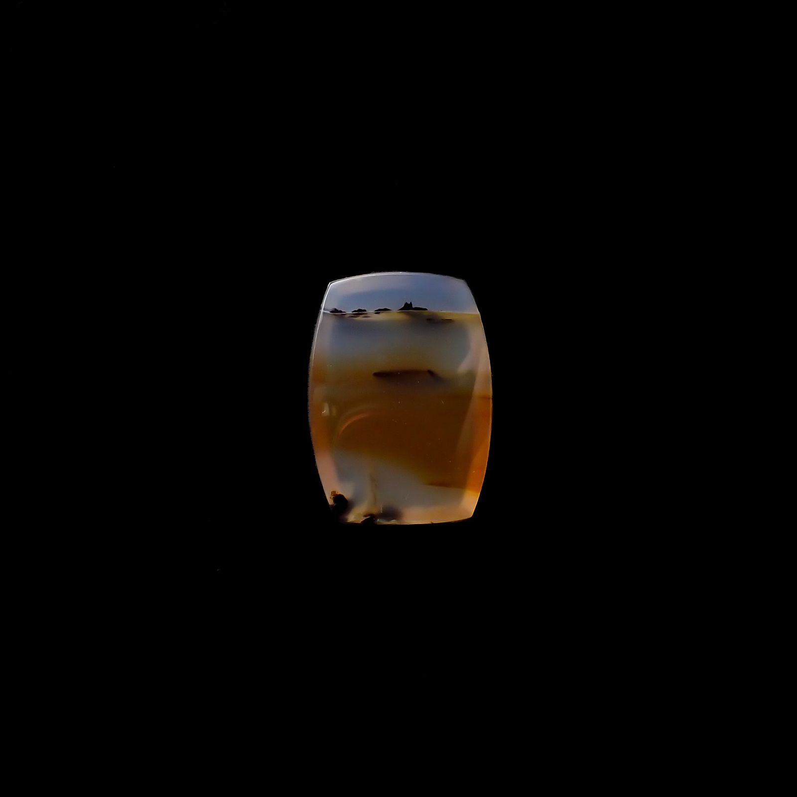 モンタナアゲート アメリカ・モンタナ州産 9.89ct[240427115]19.8x14.3mm前後