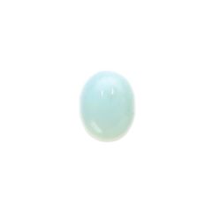 ブルーオパール(宝石名コモン オパール)ペルー産 1.53ct 識別済[230823078]8.9x7mm前後