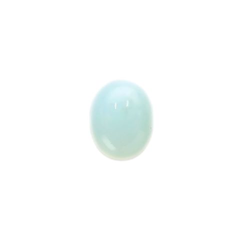 ブルーオパール(宝石名コモン オパール)ペルー産 1.53ct 識別済[230823078]8.9x7mm前後