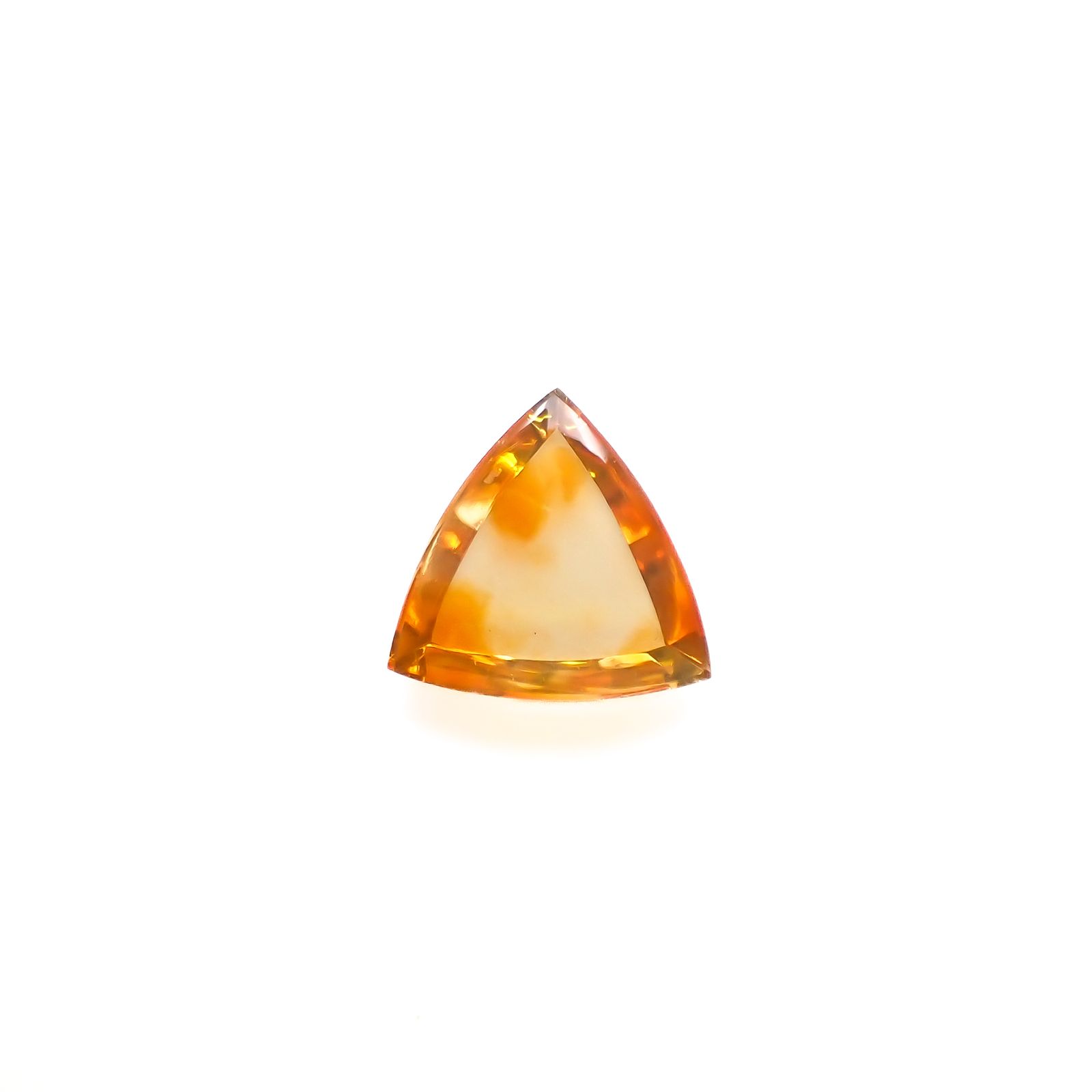 バイカラーファイヤーオパール メキシコ産 2.60ct[231224595]11.5x11.8mm前後