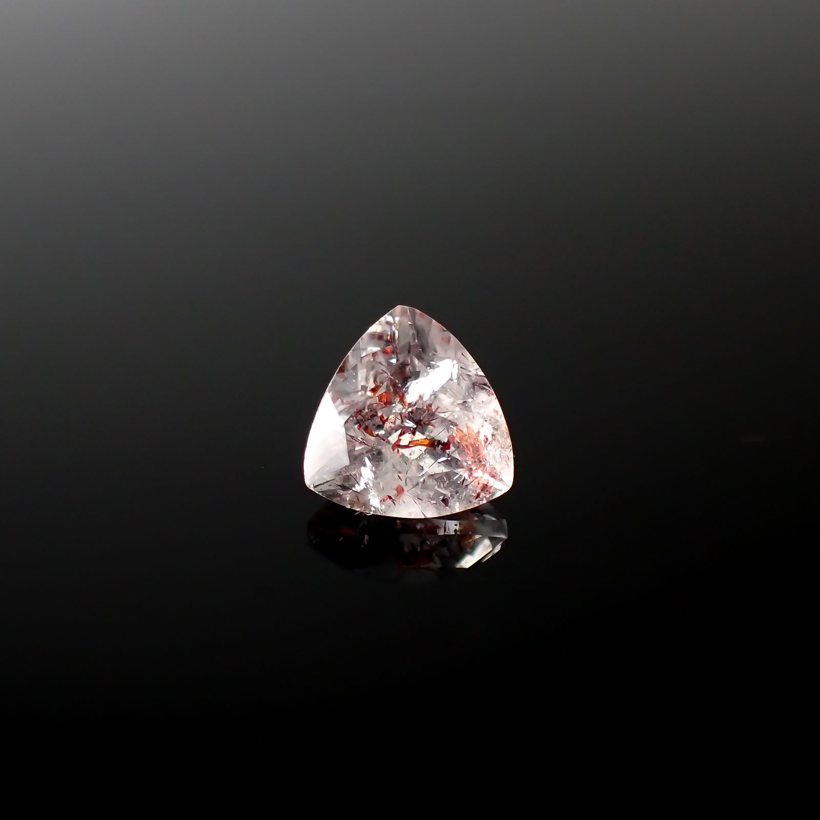 ファイヤークォーツ ナイジェリア産 1.55ct[240326721]7.7x7.7mm前後