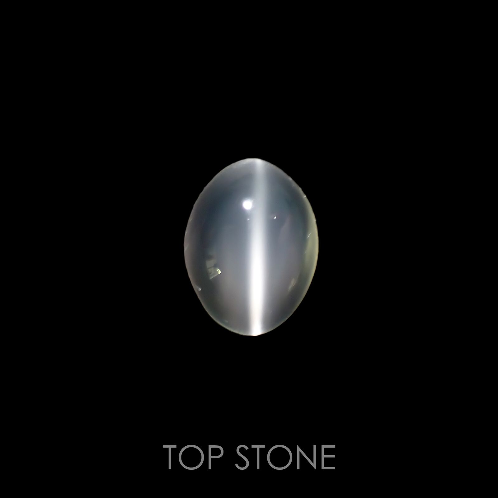 ムーンストーンキャッツアイ(宝石名ムーンストーン・キャッツアイ) インド産 1.21ct 識別済[210912728]7.9×6mm前後