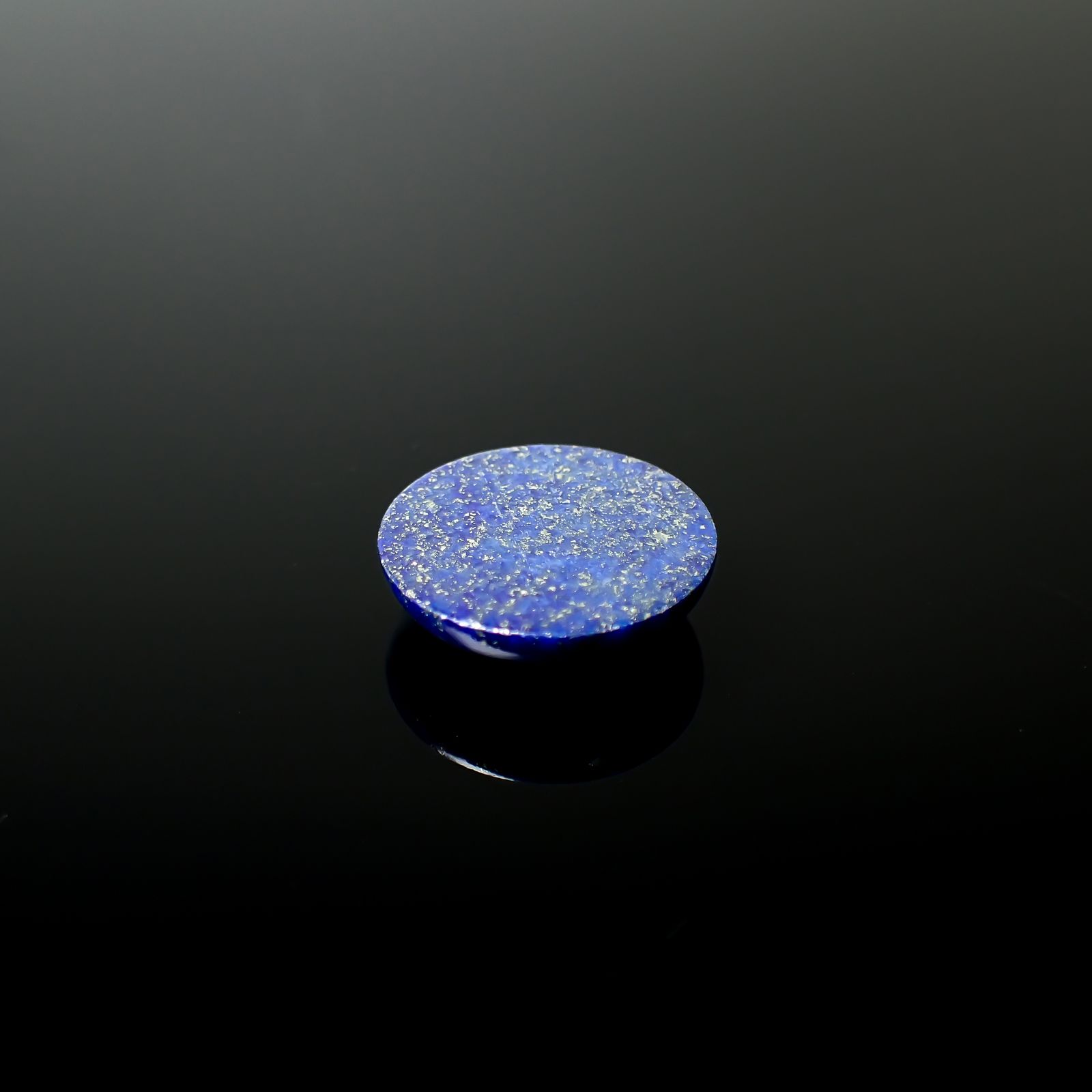 ラピスラズリ アフガニスタン産 13.22ct[231224485]17.9x17.9mm前後