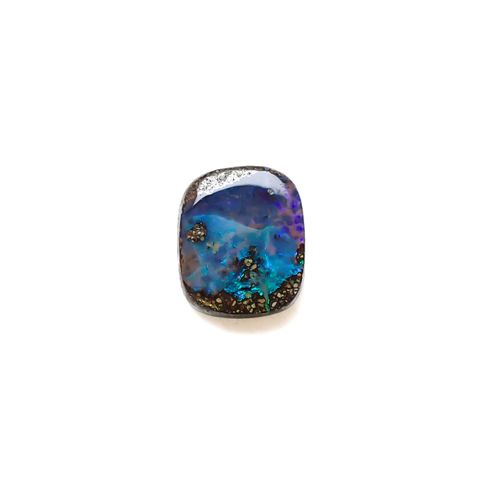 ボルダーオパール オーストラリア産 1.49ct [250330124]9.5x7.9mm前後