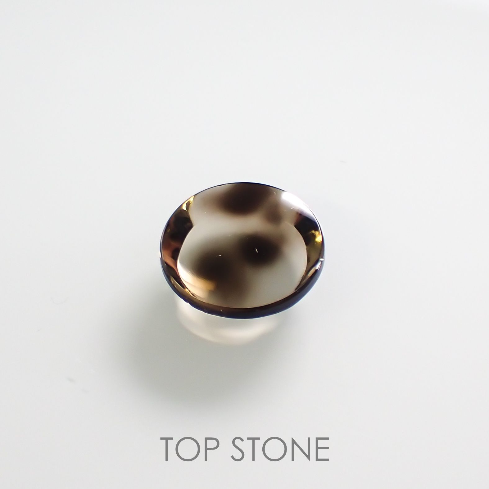 ダルメシアンクォーツ ブラジル産 ルース 6.32ct[210812879]13.6×13.6mm前後