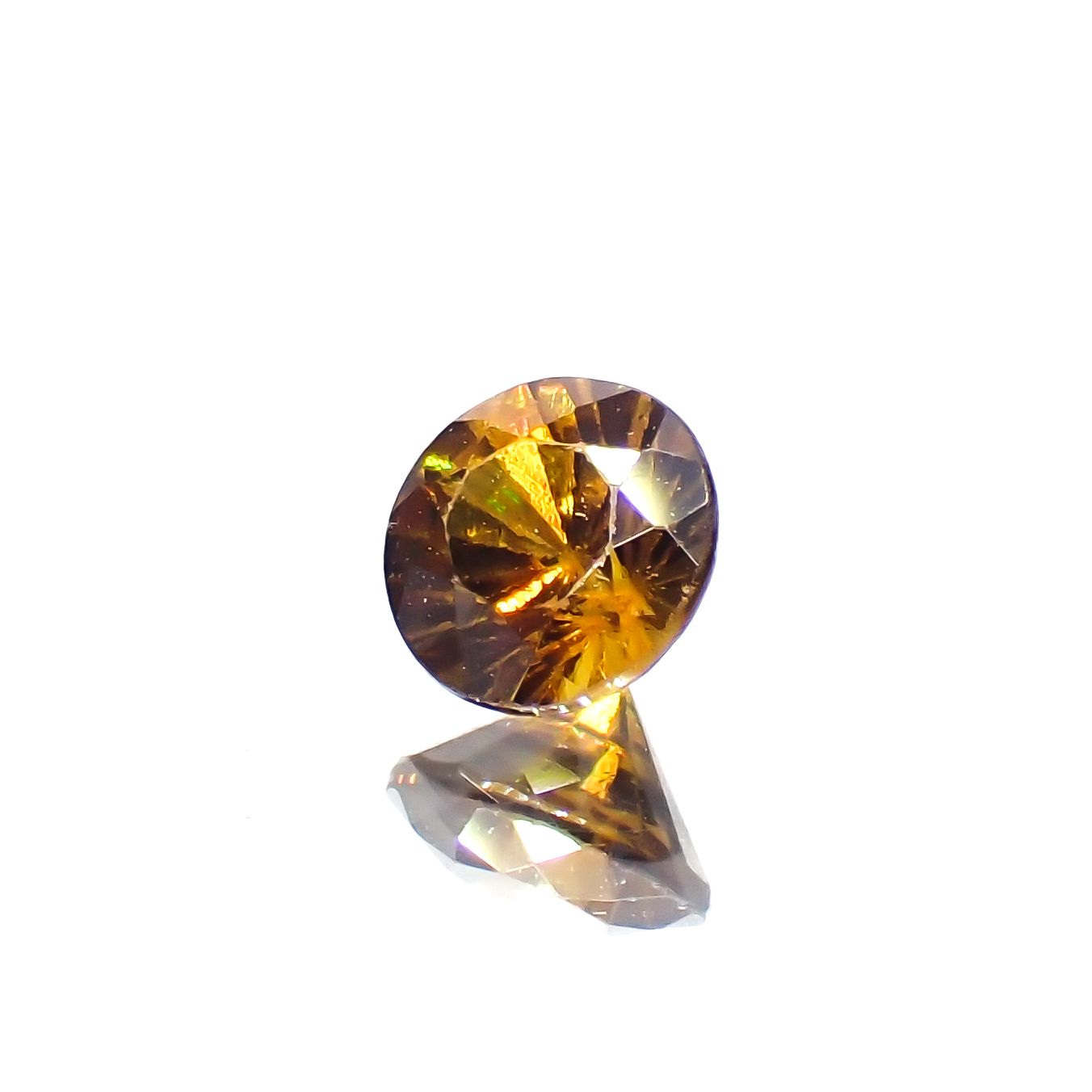 アンドラダイトガーネット(宝石名アンドラダイト・ガーネット)ナミビア共和国産 0.32ct 識別済[230421386]4x4mm前後