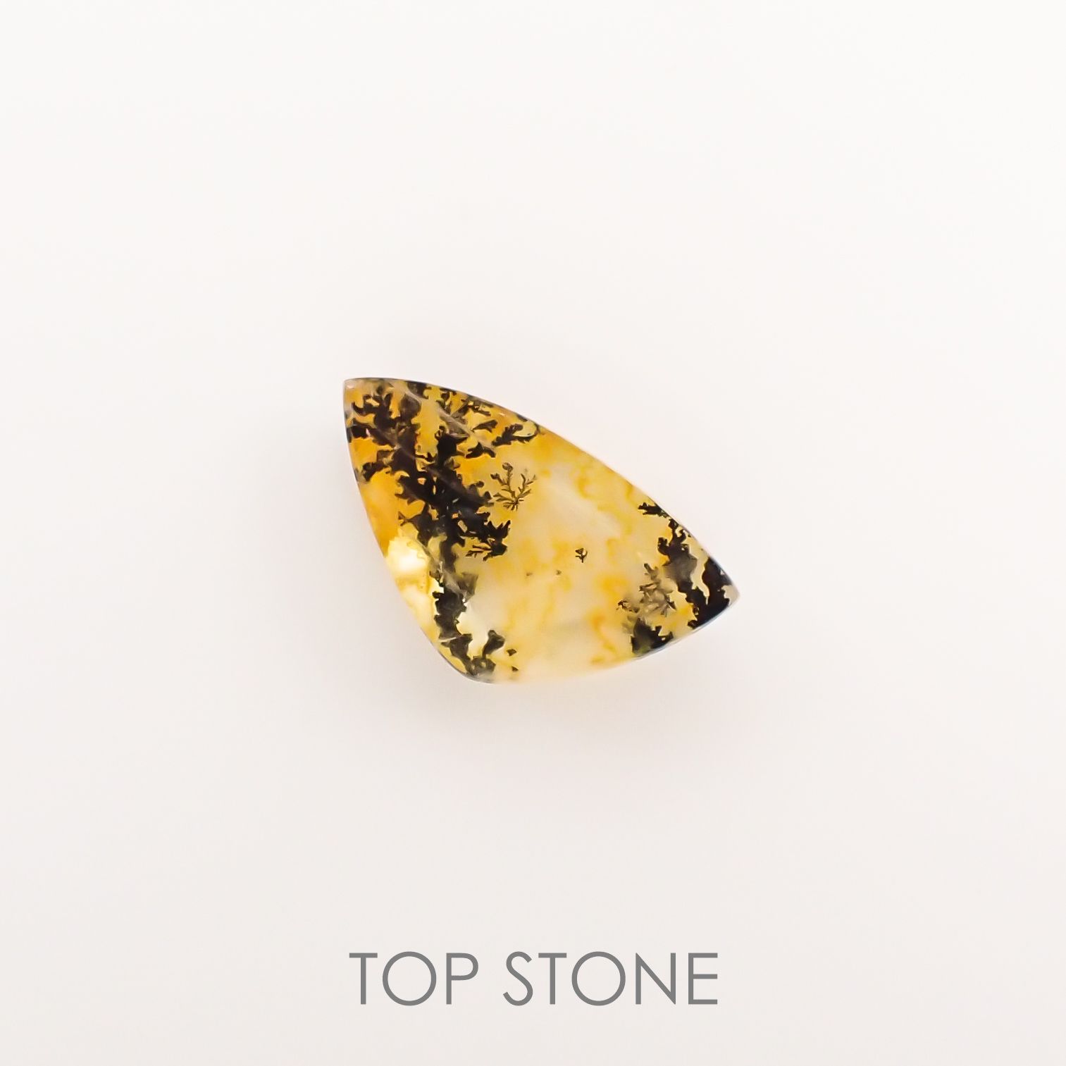 デンドリチッククォーツ ブラジル産 ルース 5.49ct[210510916]18.2×10.2mm前後