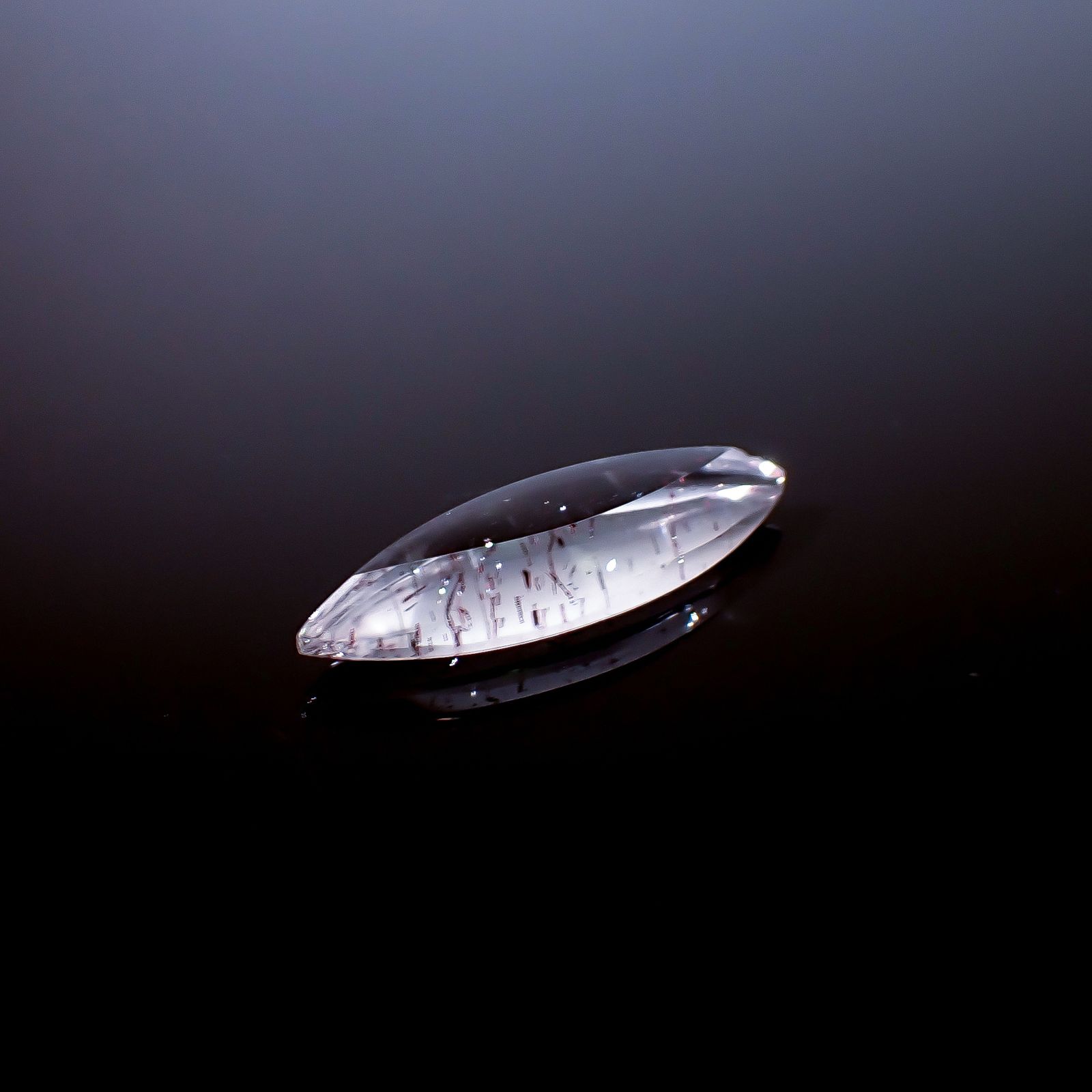 ティンカーベルクォーツ ブラジル産 7.32ct / 26.2x8.6mm前後 [260932860]