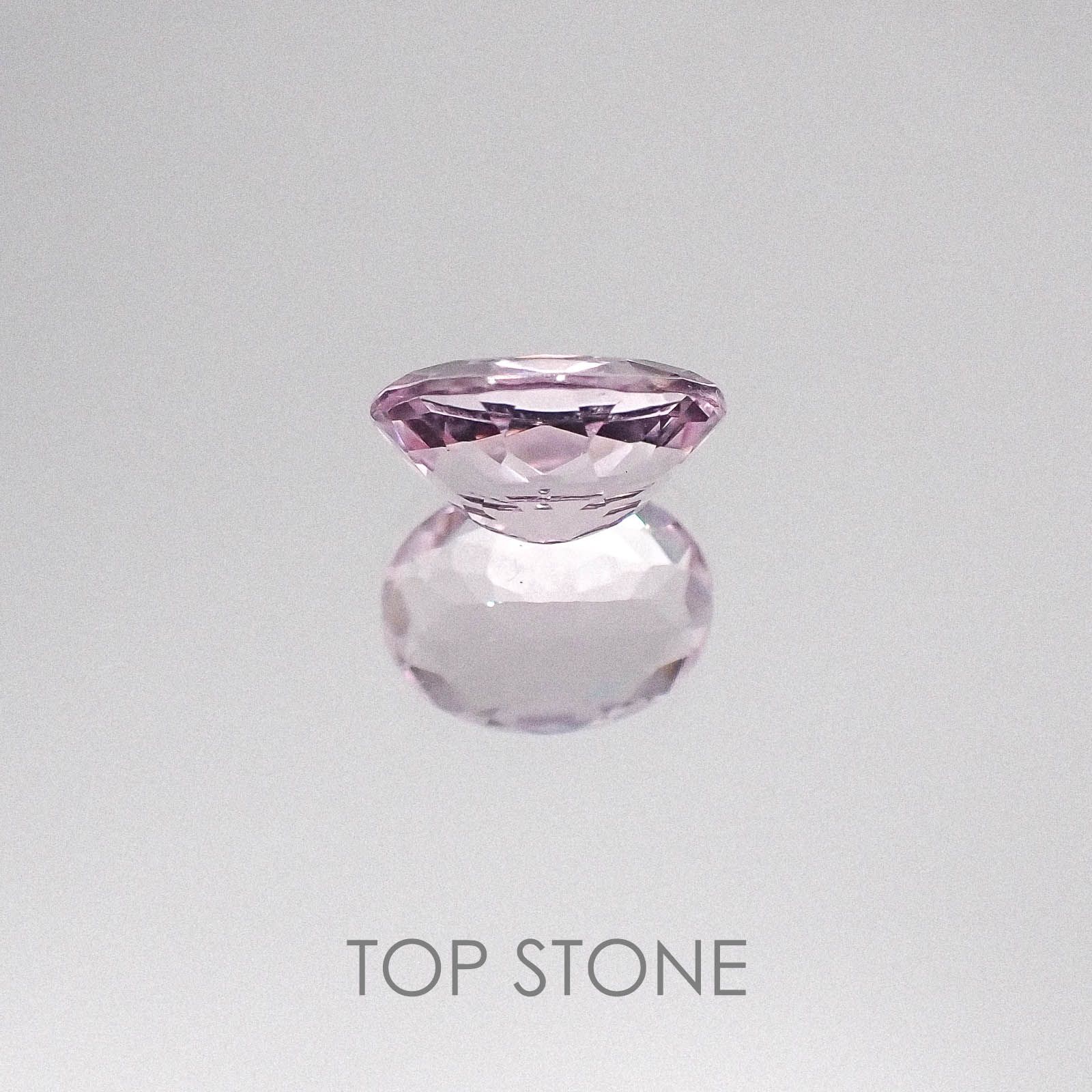 モルガナイト ブラジル産 ルース 1.14ct[20084370]8.1×6.3mm前後