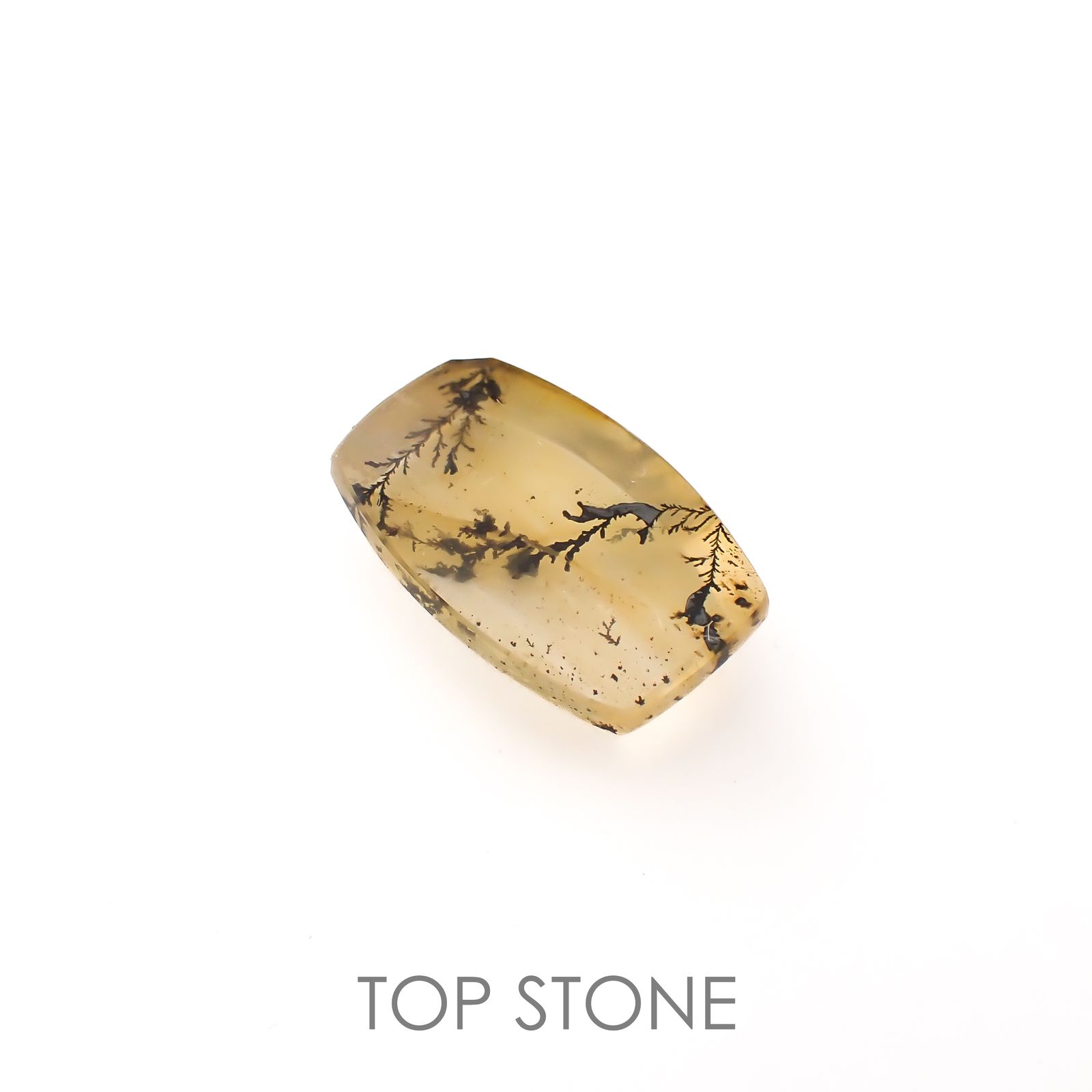 デンドリチッククォーツ ブラジル産 3.08ct[220817338]13.2x8.6mm前後