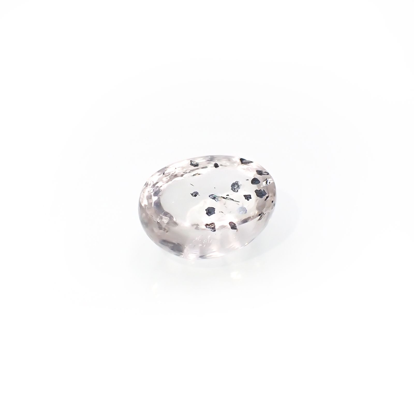 ヘマタイトインクォーツ 中国産 9.52ct[231023758]14.7x11.5mm前後