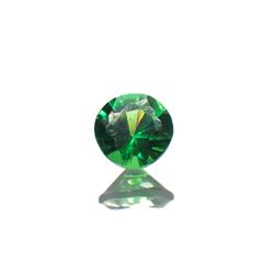 ツァボライト(宝石名グリーン グロッシュラー・ガーネット)タンザニア産 0.15ct 識別済[240226085]3.2x3.2mm前後