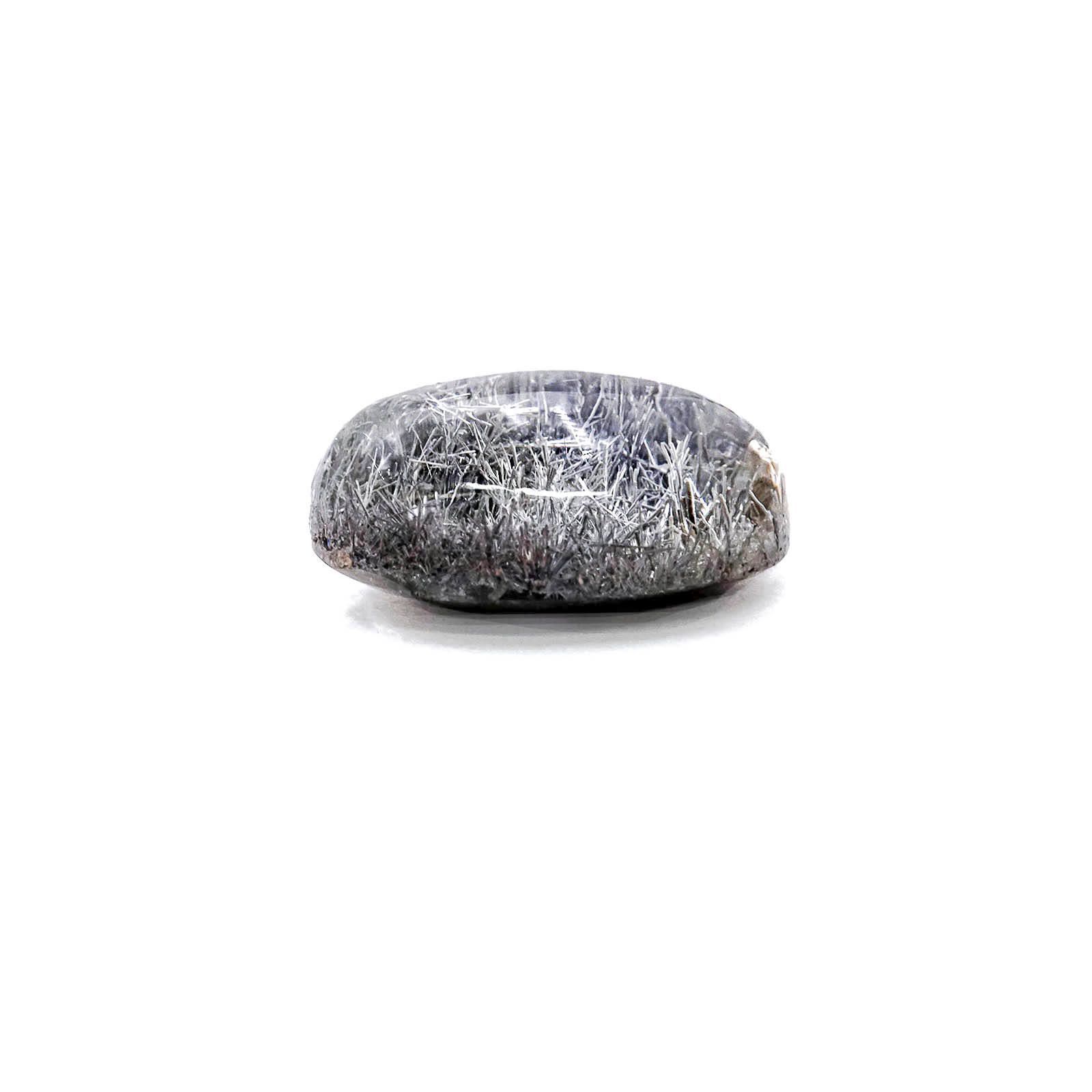 デュモルチェライトインクォーツ ブラジル産 12.18ct[230522160]17.4x11.9mm前後
